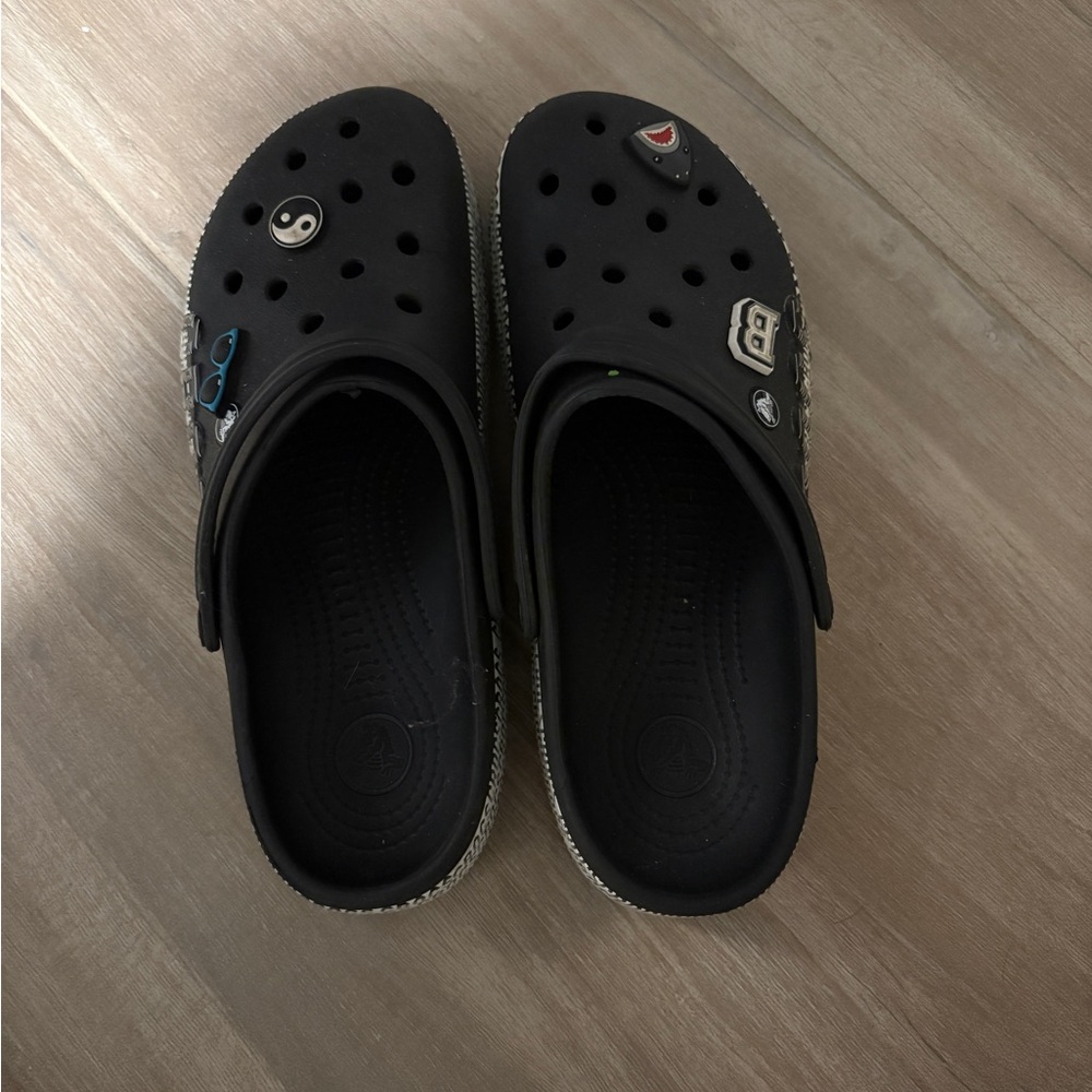 Men’s Black croc